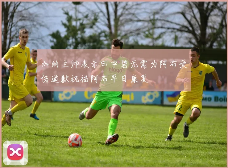 加纳主帅表示田中碧无需为阿布受伤道歉祝福阿布早日康复